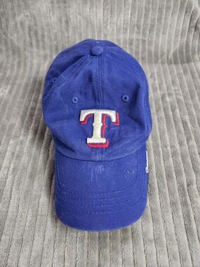 '47 Brand women's MLB Texas Rangers Clean Up Adjustable Baseball Cap Hat Blue OS